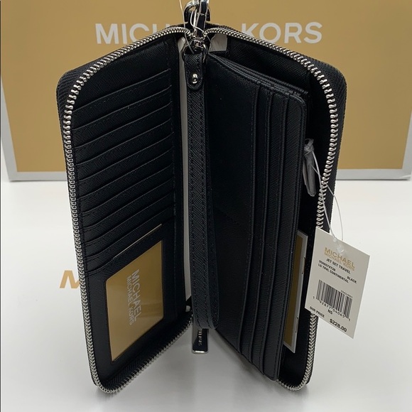 Michael Kors Jet Set Travel Continental Black - Picture 13 of 16